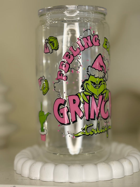 Christmas 1 (Pink & Green Grinch)