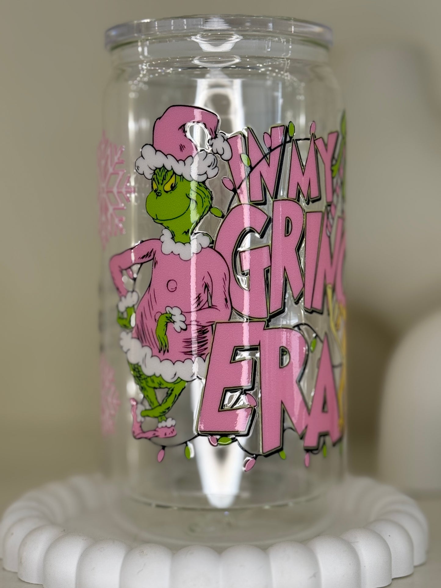 Christmas 2 (Pink and Green Grinch)