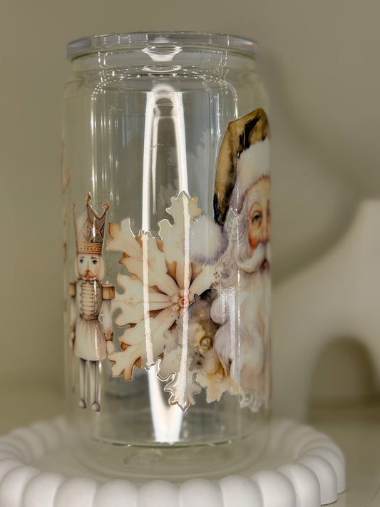 Christmas 4 (White and gold)