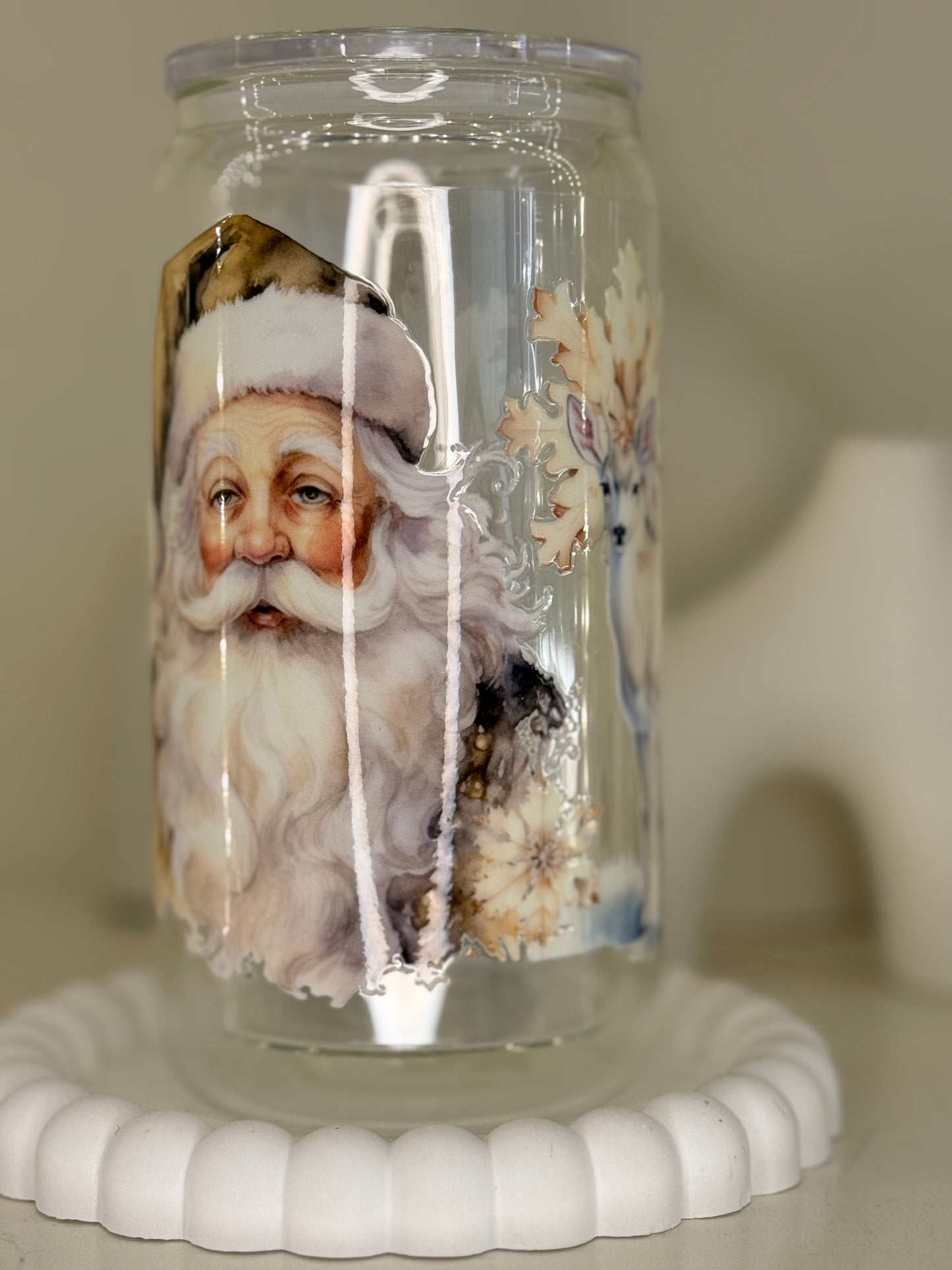 Christmas 4 (White and gold)