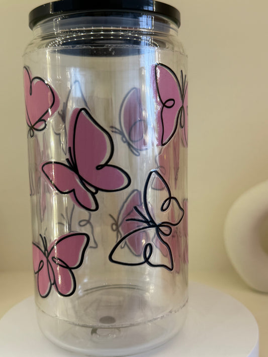 Pink Butterflies - NEW