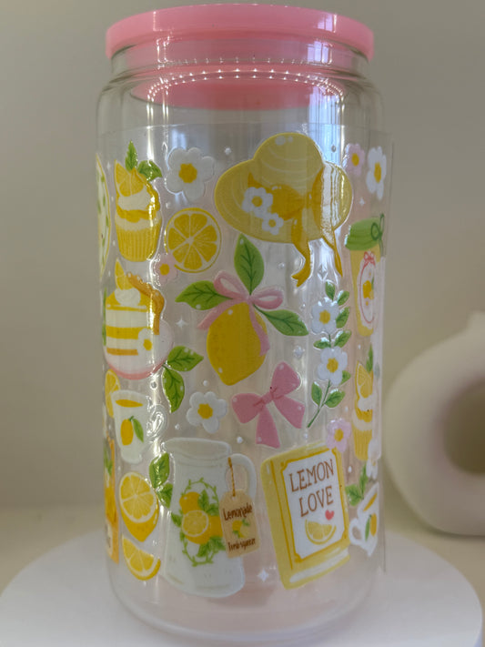 Pink Bows And Yellow Lemons - NEW